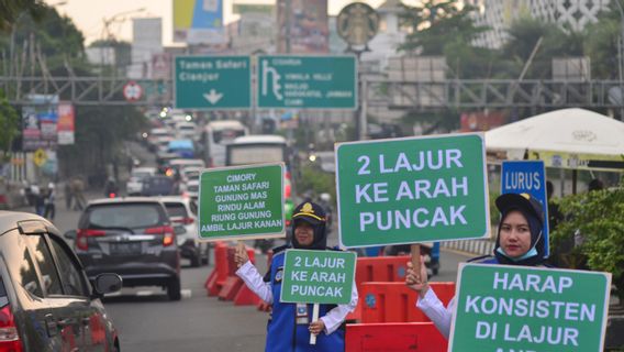 ボゴールピークラインの大晦日:奇数偶数、一方通行、道路閉鎖