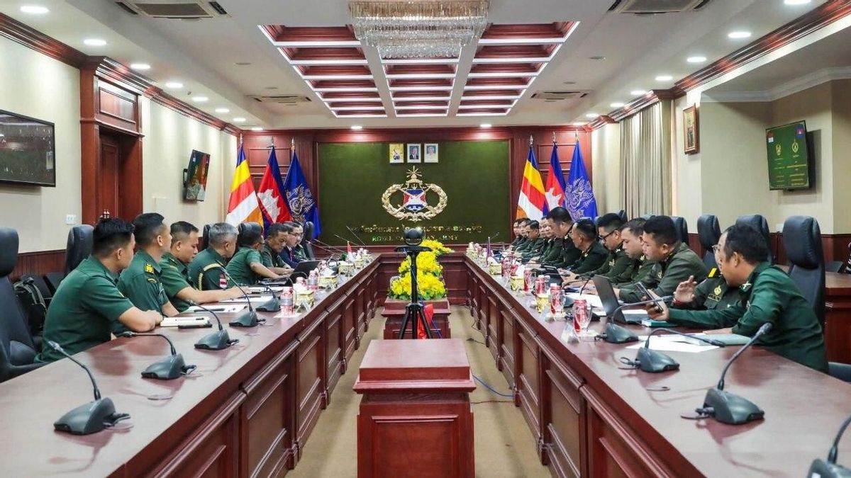 Asintel Kasad Pimpin Delegasi TNI AD dalam Army Staff Talk 2026 di Kamboja