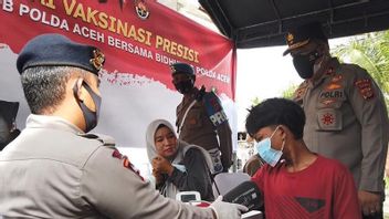 Polda Aceh Imbau Masyarakat segera Lakukan Vaksinasi Dosis Kedua