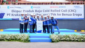 Krakatau Baja Industri Ekspor 54.000 Ton CRC ke Spanyol, Kemenperin: Produk RI Mampu Bersaing