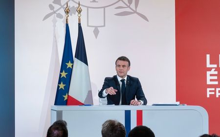 Macron Heran Putin Tuduh Ukraina Terlibat Serangan Crocus City Hall: Sinis dan Kontraproduktif