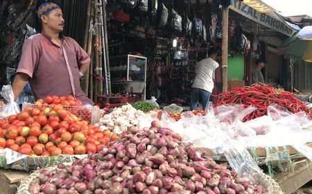 Harga Bawang Merah Rp45 Ribu per Kg di Pasar Parung, Cabai Masih Normal