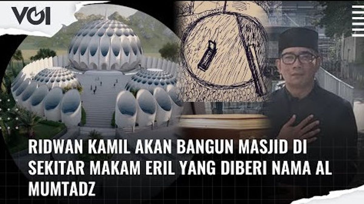 VIDEO: Ridwan Kamil Desain Makam untuk Eril, Begini Penampakannya
