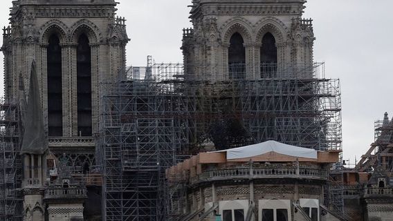 Tak Ada Misa Natal di Gereja Katedral Notre Dame Paris