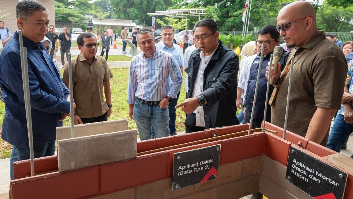 Kunjungi Rumah Contoh Bata Interlock Presisi SIG, Pengembang Properti Nasional Kian Optimis Dukung Program 3 Juta Rumah