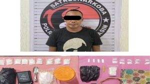 Workers In Banjarmasin Nyambi Become Dealers, Police Secure 47.65 Grams Of Methamphetamine While Searching Their Houses