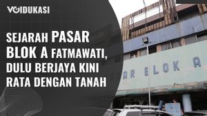 VIDEO VOIdukasi: Sejarah Pasar Blok A Fatmawati, Dulu Berjaya Kini Rata dengan Tanah