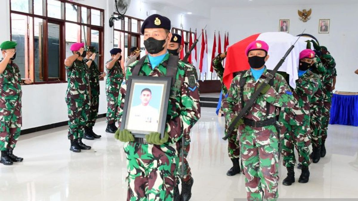 Two TNI Al Soldiers Who Fell In Anticipation Of Posthumous Promotion