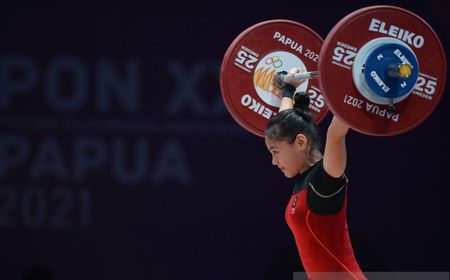 Lifter Indonesia Windy Cantika Aisah Raih Emas dalam Kejuaraan Dunia Angkat Besi Junior 2022 di Yunani