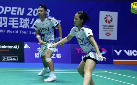 Hasil China Open 2023: Dua Ganda Campuran Lewati Babak Pertama, Gregoria Tumbang