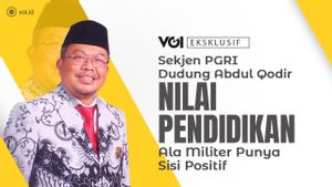 Exclusive Video, Dudung Abdul Qodir Secretary General Of PGRI Opens Voice About Students Educated In Military Barracks