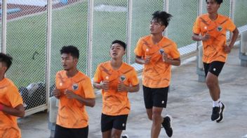 U-19 National Team Has Its First Training At The Madya Stadium