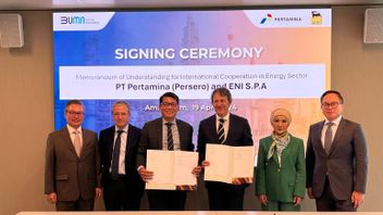 Pertamina And ENI Sign Upstream Oil And Gas Management Cooperation In The International Block