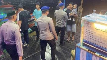 شرطة بانجارماسين تنبيه الموظفين في منطقة سيرينغ السياحية