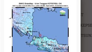 Earthquake M 5.4 Thousand Islands Feels On Panggang Island