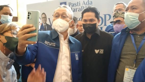 Dipuji Zulkifli Hasan, Ini Kata Erick Thohir soal Pilpres 2024