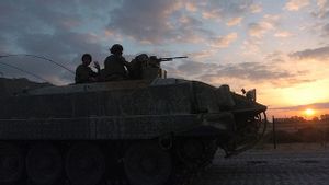 Israel Kerahkan Tank-tank ke Kota Gaza, Hancurkan Permukiman di Sheikh Radwan