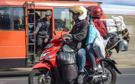 Mudik Pakai Sepeda Motor Jadi Pilihan karena Murah dan Jumlah Angkutan Gratis Lebaran Tak Sepadan