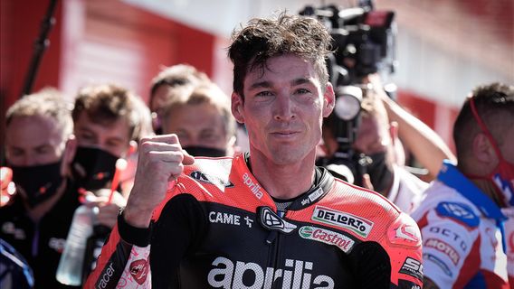 Kualifikasi MotoGP Barcelona: Dominan, Aleix Espargaro Buat Francesco Bagnaia dan Fabio Quartararo Tak Berdaya