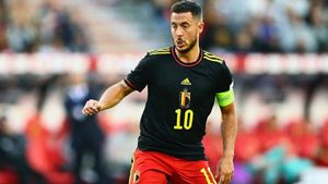 Banyak yang Menantikan Sentuhan Ajaib Eden Hazard, Bek Sayap Belgia Minta Penggemar Tak Terlalu Banyak Berharap