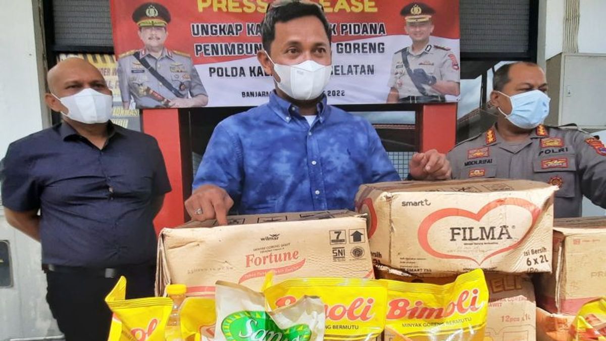 South Kalimantan Police Determines The Suspect's 31,320 Liter Cooking Oil Hoarder