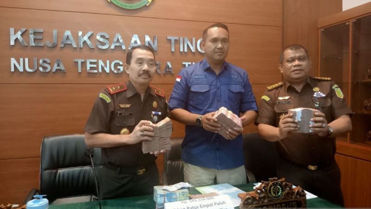 Confiscating The Modern Maize Corruption Fund Of IDR 1.2 Billion, The NTT Prosecutor's Office Also Aims For The Suspect's Land In Lampung