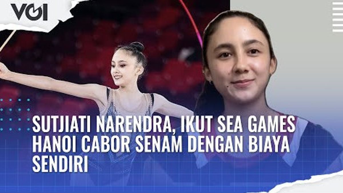 VIDEO: Sutjiati Narendra, Joins SEA Games Hanoi Gymnastics At Own Cost
