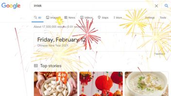 Accueillant Nouvel An Chinois 2021, Google Montre Effet Feux D’artifice, Gini Comment Le Voir