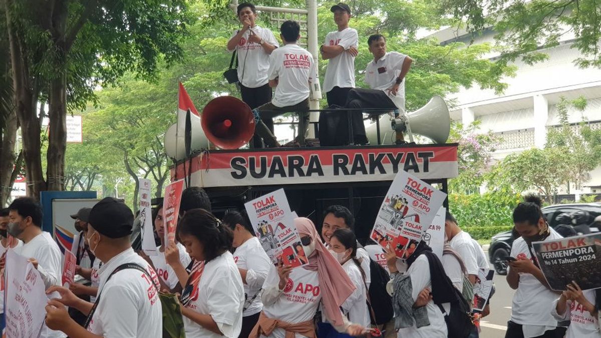 来自旅游部长席位的Dito Ariotedjo Lengser,APO Desak Permenpora Number 14 of 2024 立即被撤销