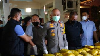 Recherche Policière De Membres De 201 Kg Sabu Case Syndicate Worth Rp156 Billion à Petamburan Hotel