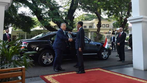 Kala Jokowi dan PM Hungaria Bicarakan Sepak Bola