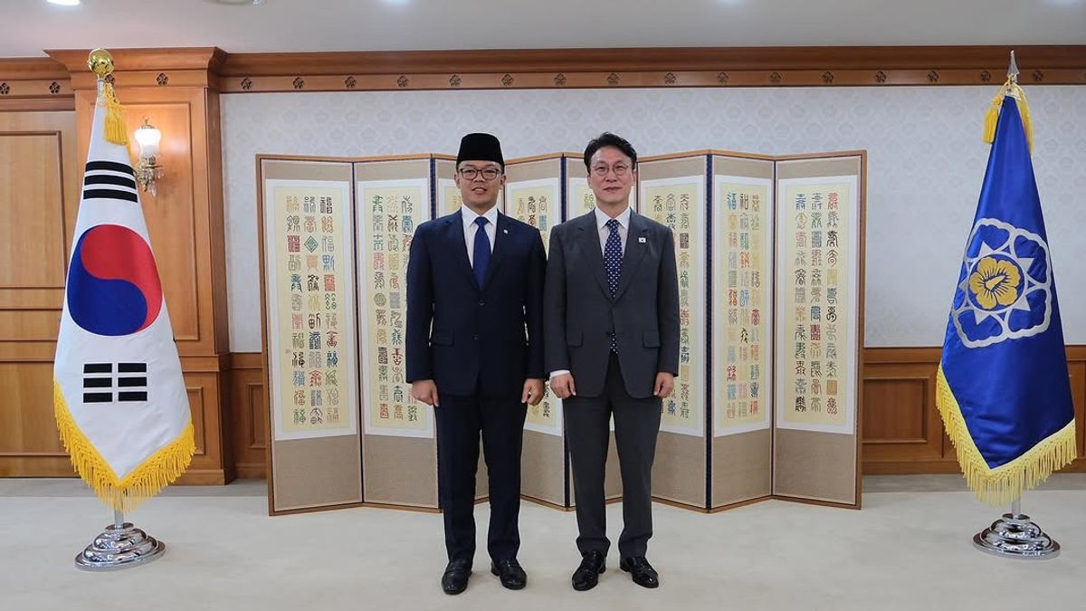 Perkuat Kemitraan Strategis RI-Korea Selatan, Menlu Sugiono Temui PM Kim Min-seok dan Menlu Cho Hyun