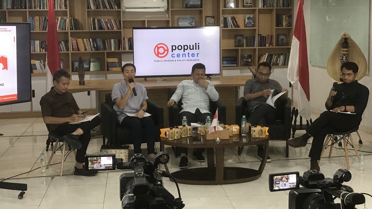 Survei Populi Center: Masyarakat Ingin Pilpres 2024 Digelar Satu Putaran