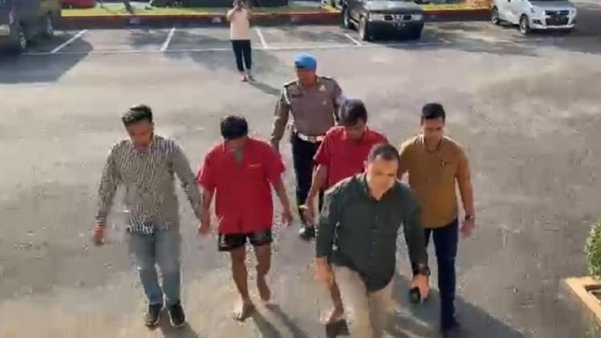 North Sumatra Police Arrest Motorcycle Gangs In Medan To Langkat