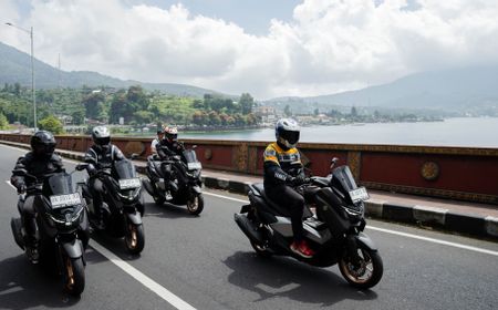 Lewati Jalur Beragam, Yamaha Nmax Tour Boemi Nusantara Sukses Tuntaskan Jalur Bali-Lombok