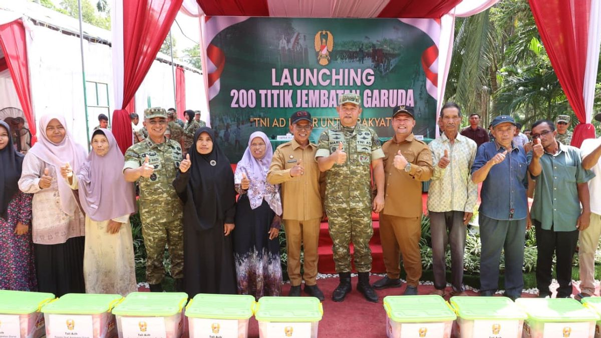 Resmikan Jembatan Garuda di Lhokseumawe, KSAD Jenderal Maruli Tandai Launching 200 Titik Jembatan di Indonesia