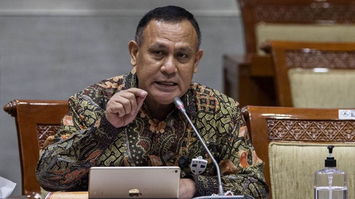The Suspect Of Extortion, The KPK Has Not Determined Legal Aid For Firli