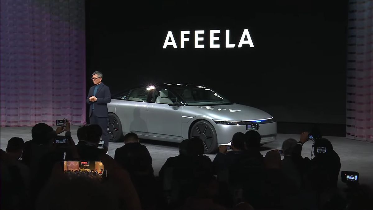 Sony Honda Mobility Reveals Afeela, Its First EV Prototype at CES 2023