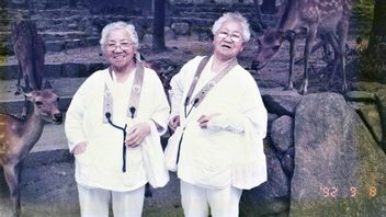 107岁日本同卵双胞胎被公认为世界上最老的双胞胎