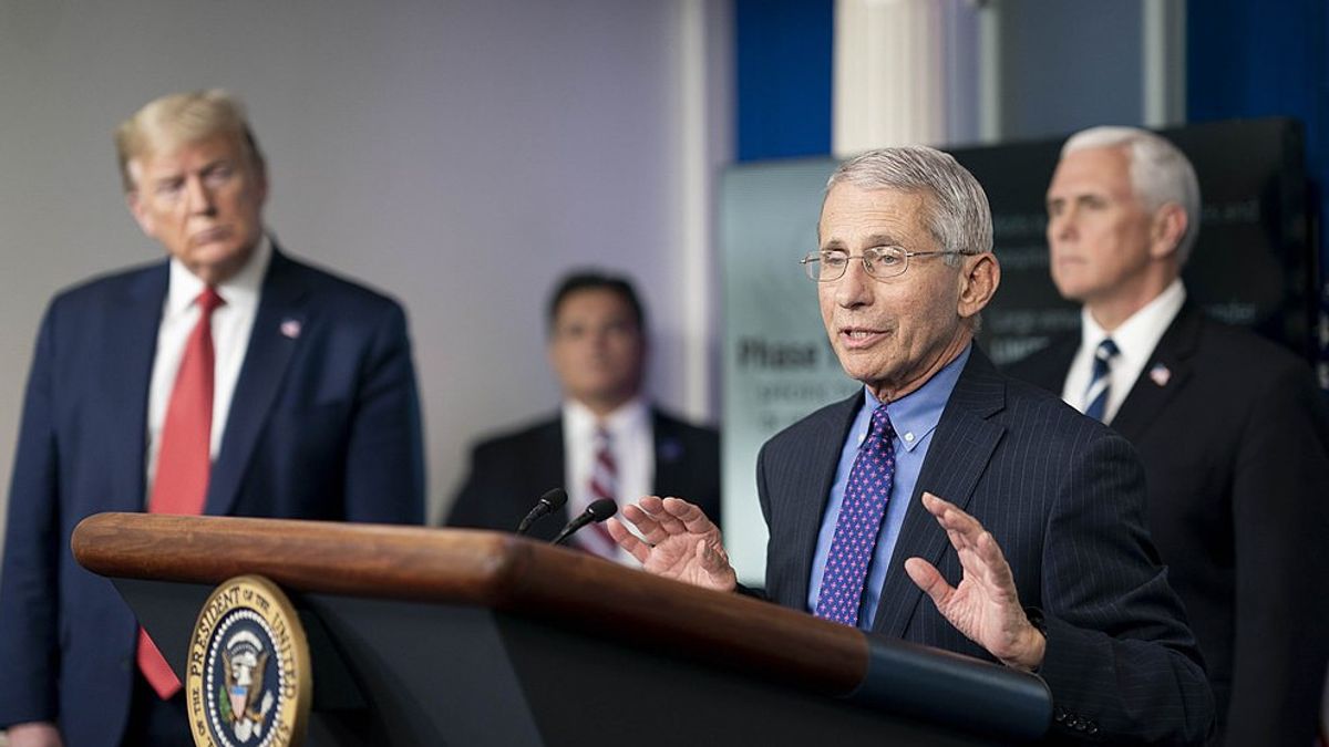 Fauci Criticizes White House For Handling COVID-19 In The US