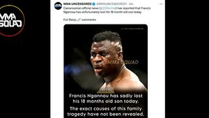 前UFC冠军弗朗西斯·恩甘努(Francis Ngannou)分享他儿子死亡的悲伤消息:帮我,我不知道该怎么办