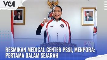 VIDEO: Inaugurate PSSI Medical Center, This Is Menpora's Hope