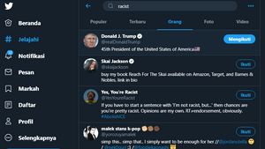 Waduh! Tulis Kata 'Rasis' di Twitter yang Muncul Akun Presiden Donald Trump