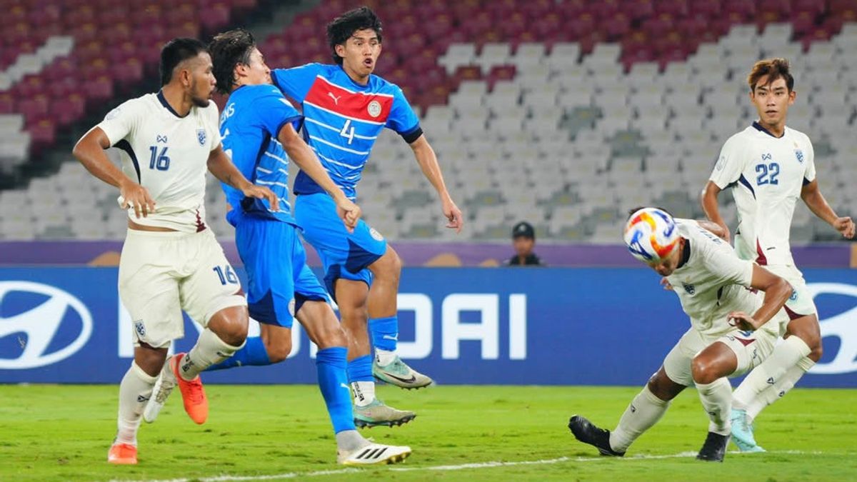 泰国在2025年AFF U-23杯中排名第三,以3-1击败菲律宾