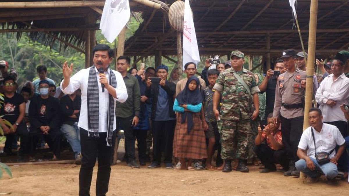 Menteri ATR Terbitkan Sertifikat Tanah Ulayat Suku Baduy Awal 2024