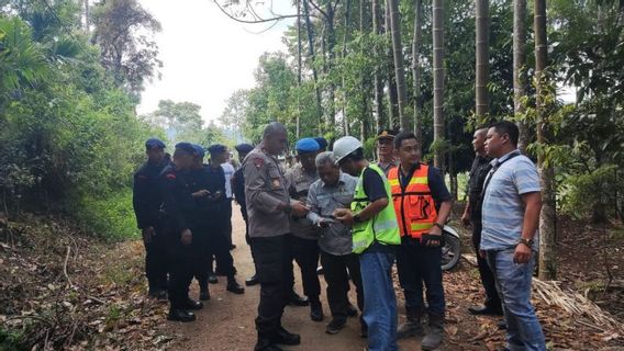 Rainy Weather, Evacuation Of Helicopter Passengers Including Jambi Police Chief Inspector General Rusdi Temporary Postponed