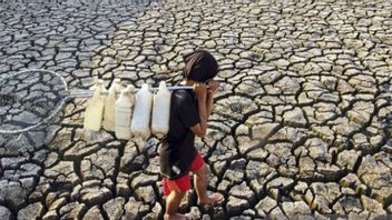 干ばつメルアス、103千人のボゴールリージェンシー住民きれいな水の困難
