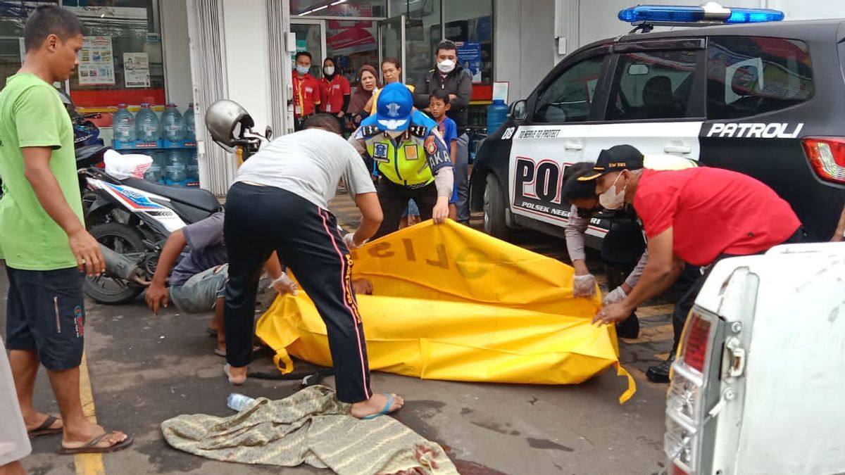Tabrak Lari, Pengendara Motor di Tangerang Tewas Terlindas Truk