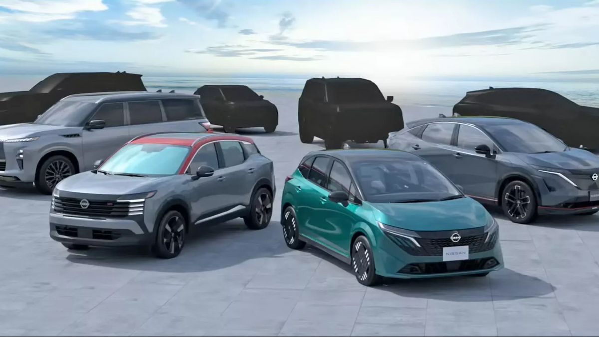 Nissan annonce la présentation de quatre nouveaux modèles, quoi?