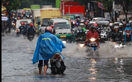 Hujan Deras, Enam Jalan Raya di Bandung Tergenang